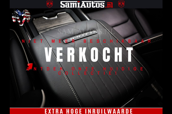 Dodge Ram 1500 Limited Night H.O 540HP 706Nm | Massage + Full Option | De Meest Luxe en Volle Pick-Up in zijn Klasse | Comfortabele Dubbele Cabine met Royale 5 Zitplaatsen | BPM vrij | Nu Leverbaar uit Voorraad | Voorraad Nr 2384 - 5408