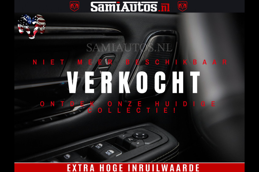 Dodge Ram 1500 Limited Night H.O 540HP 706Nm | Massage + Full Option | De Meest Luxe en Volle Pick-Up in zijn Klasse | Comfortabele Dubbele Cabine met Royale 5 Zitplaatsen | BPM vrij | Nu Leverbaar uit Voorraad | Voorraad Nr 2384 - 5408