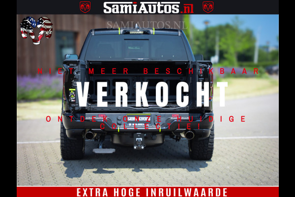 Dodge Ram 1500 Limited Night H.O 540HP 706Nm | Massage + Full Option | De Meest Luxe en Volle Pick-Up in zijn Klasse | Comfortabele Dubbele Cabine met Royale 5 Zitplaatsen | BPM vrij | Nu Leverbaar uit Voorraad | Voorraad Nr 2384 - 5408