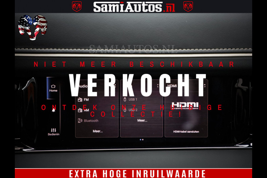 Dodge Ram 1500 Limited Night H.O 540HP 706Nm | Massage + Full Option | De Meest Luxe en Volle Pick-Up in zijn Klasse | Comfortabele Dubbele Cabine met Royale 5 Zitplaatsen | BPM vrij | Nu Leverbaar uit Voorraad | Voorraad Nr 2384 - 5408