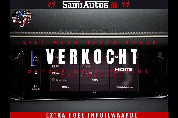 Dodge Ram 1500 Limited Night H.O 540HP 706Nm | Massage + Full Option | De Meest Luxe en Volle Pick-Up in zijn Klasse | Comfortabele Dubbele Cabine met Royale 5 Zitplaatsen | BPM vrij | Nu Leverbaar uit Voorraad | Voorraad Nr 2384 - 5408