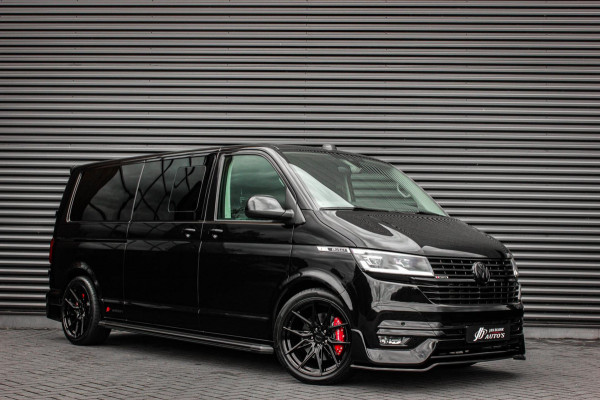 Volkswagen Transporter 2.0 TDI L2H1 199PK BULLI DC 4MOTION DUBBEL CABINE / KUIPSTOELEN / FULL OPTINS / LEDERENBEKLEDING/FULL BLACK
