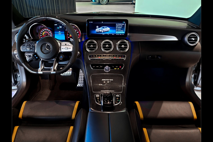 Mercedes-Benz C-Klasse Coupé AMG 63 S Ceramic|Matte lak|Aerodynamica|Full Carbon|Performance stoelen|Burmester|BTW