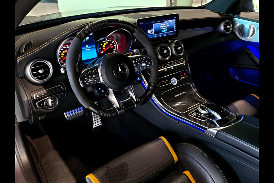 Mercedes-Benz C-Klasse Coupé AMG 63 S Ceramic|Matte lak|Aerodynamica|Full Carbon|Performance stoelen|Burmester|BTW