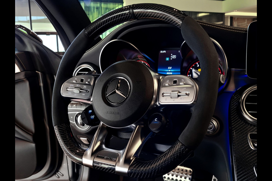 Mercedes-Benz C-Klasse Coupé AMG 63 S Ceramic|Matte lak|Aerodynamica|Full Carbon|Performance stoelen|Burmester|BTW