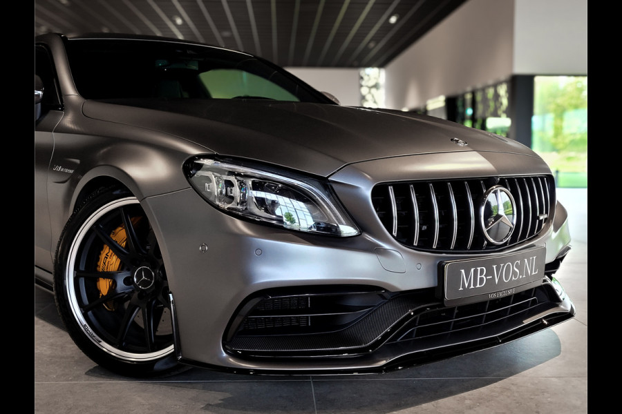 Mercedes-Benz C-Klasse Coupé AMG 63 S Ceramic|Matte lak|Aerodynamica|Full Carbon|Performance stoelen|Burmester|BTW