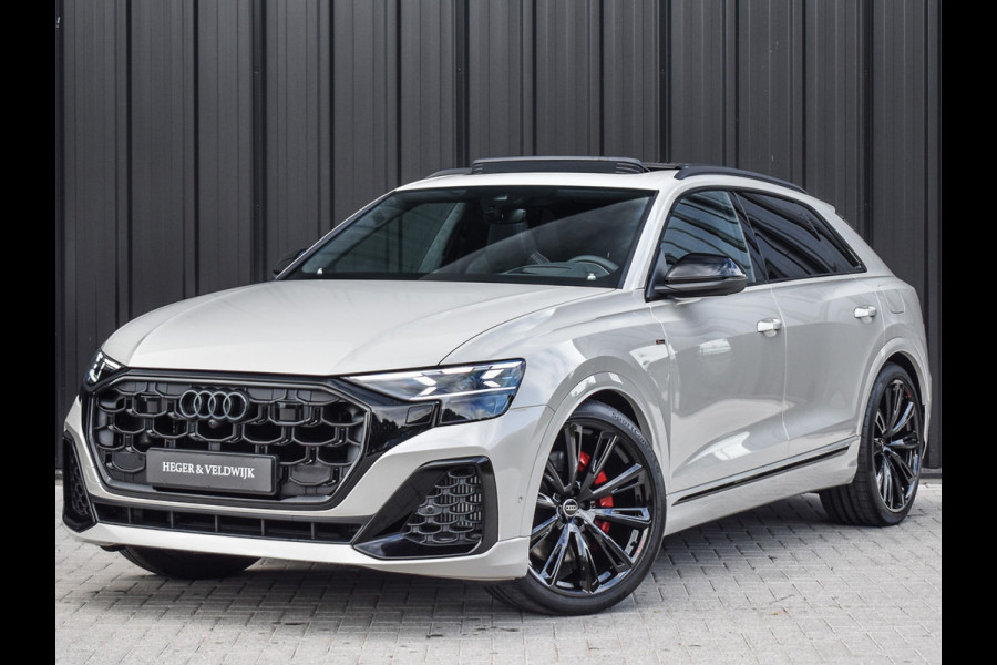 Audi Q8 60 TFSI e QUATTRO PRO LINE S COMPETITION | PANORAMADAK | BANG & OLUFSEN ADVANCED | S-SEATS | CARBON INLEG | HEAD-UP | 360 CAMERA