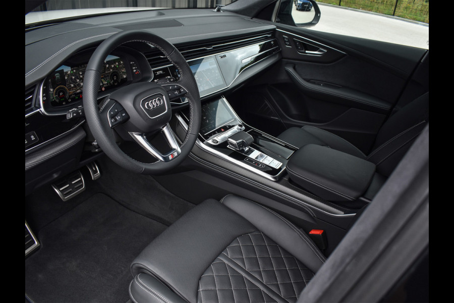 Audi Q8 60 TFSI e QUATTRO PRO LINE S COMPETITION | PANORAMADAK | BANG & OLUFSEN ADVANCED | S-SEATS | CARBON INLEG | HEAD-UP | 360 CAMERA