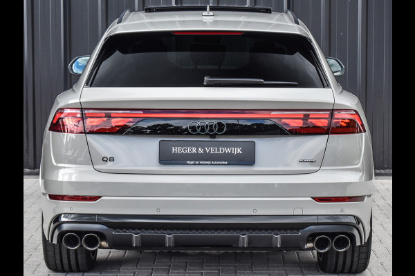 Audi Q8 60 TFSI e QUATTRO PRO LINE S COMPETITION | PANORAMADAK | BANG & OLUFSEN ADVANCED | S-SEATS | CARBON INLEG | HEAD-UP | 360 CAMERA