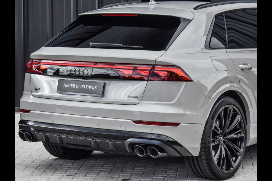 Audi Q8 60 TFSI e QUATTRO PRO LINE S COMPETITION | PANORAMADAK | BANG & OLUFSEN ADVANCED | S-SEATS | CARBON INLEG | HEAD-UP | 360 CAMERA