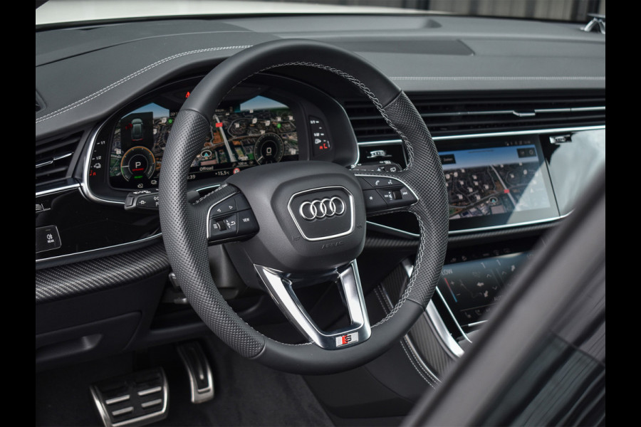 Audi Q8 60 TFSI e QUATTRO PRO LINE S COMPETITION | PANORAMADAK | BANG & OLUFSEN ADVANCED | S-SEATS | CARBON INLEG | HEAD-UP | 360 CAMERA