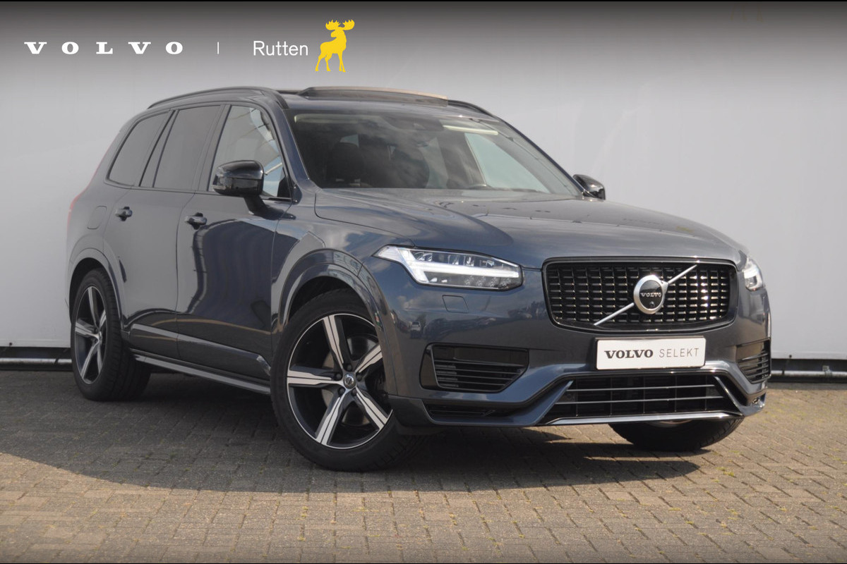 Volvo XC90 T8 390PK Automaat Recharge AWD R-Design / Adaptieve cruise control/ BLIS/ Luchtvering/ Trekhaak/ Harman Kardon Audio/ Apple carplay/ parkeersensoren met 360 Camera/ Elektrische achterklep/ Keyless/ Head up display Volvo XC90 T8 390PK Automaat Recharge AWD R-Design / Adaptieve cruise control/ BLIS/ Luchtvering/ Trekhaak/ Harman Kardon Audio/ Apple carplay/ parkeersensoren met 360 Camera/ Elektrische achterklep/ Keyless/ Head up display