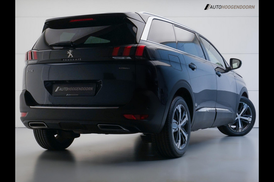 Peugeot 5008 1.6 GT-Line 165pk 7-zits (APPLE CARPLAY,LED,KEYLESS,DODEHOEK,LEDER,MEMORY SEAT,MASSAGE,360 CAMERA,STOELVERWARMING)