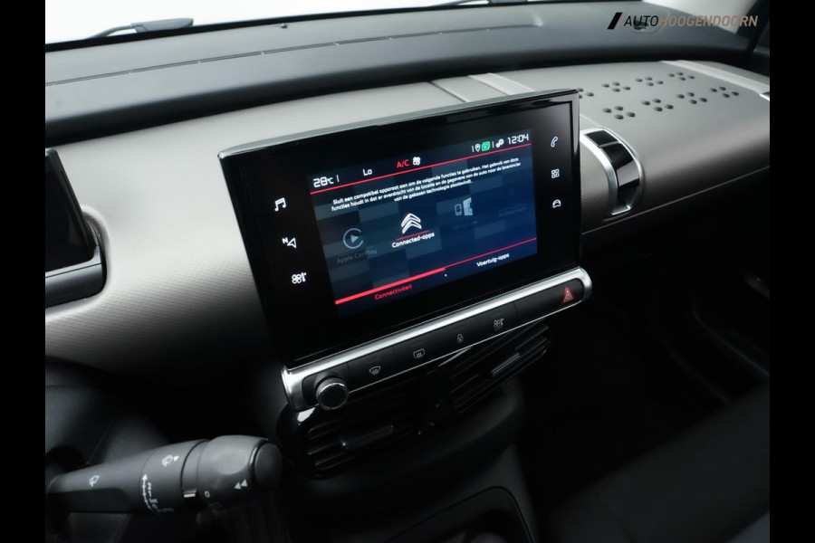 Citroën C4 Cactus 1.2 PureTech Shine 110pk (APPLE CARPLAY,AUTOMAAT,KEYLESS,LEDER,CRUISE,LM-VELGEN,CAMERA,PANORAMA,NIEUWE APK)