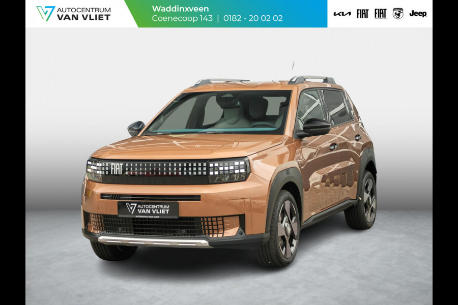 Fiat Grande Panda La Prima 11 kW 44 kWh | Uit voorraad leverbaar | Clima | Cruise | Camera | Apple Carplay | 17" | Navi | Winter Pack