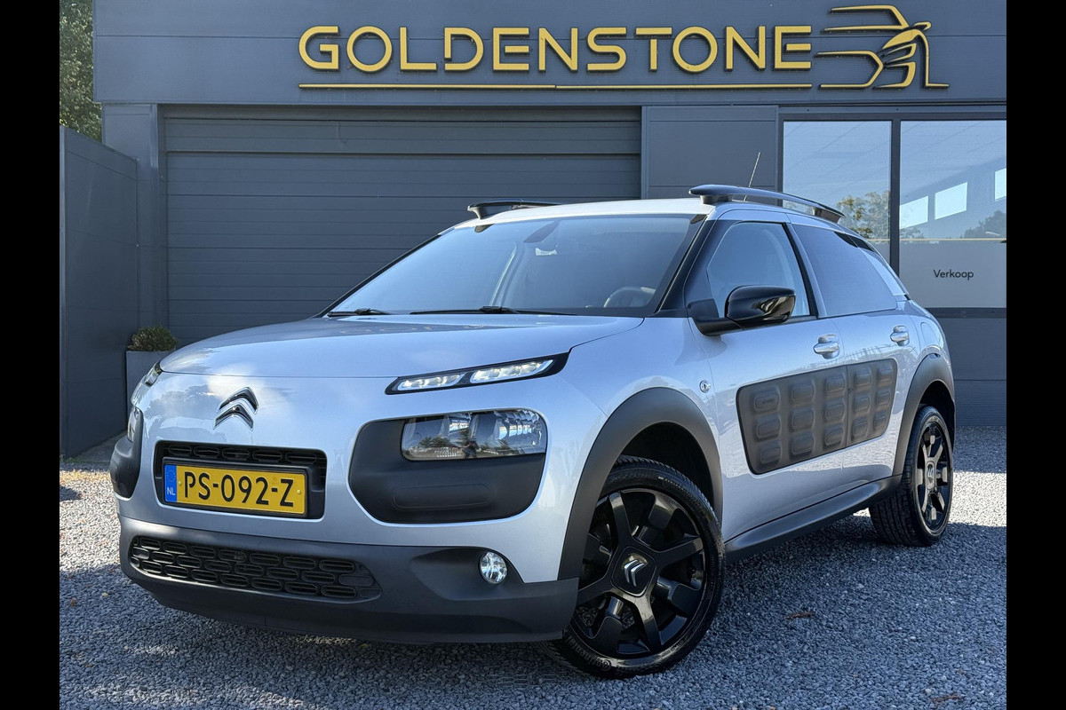 Citroën C4 Cactus 1.2 PureTech Shine Automaat,110pk,Dealer Onderhouden,Trekhaak,Distributie vv 2023,Navi,Clima,Cruise,Pdc,Lm velgen,Nieuwe Apk bij Aflevering