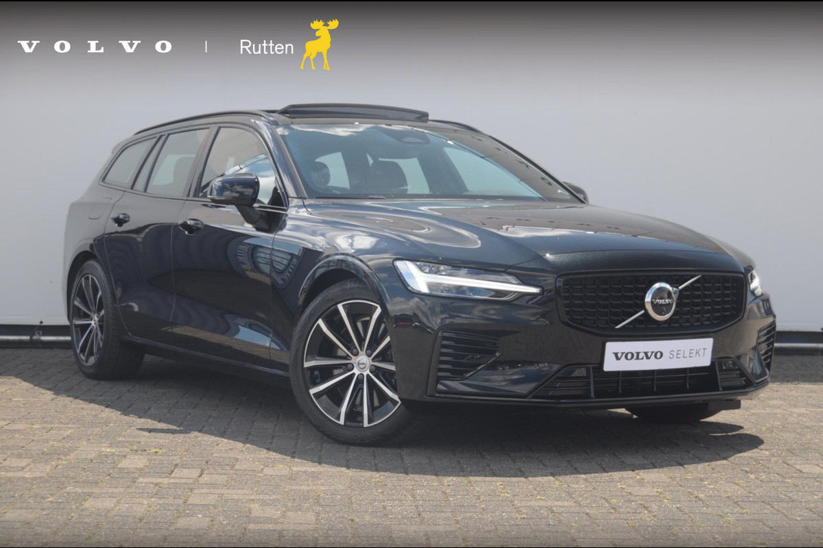 Volvo V60 T6 350PK Automaat Plug-in Hybrid AWD Plus Dark / Adaptive cruise control / Elektrische stoelen / Harman Kardon audio / Trekhaak / Pilot assist / BLIS / Stoel en stuur verwarming / Elektrische achterklep / Parkeersensoren met 360 camera / Google infotainment Volvo V60 T6 350PK Automaat Plug-in Hybrid AWD Plus Dark / Adaptive cruise control / Elektrische stoelen / Harman Kardon audio / Trekhaak / Pilot assist / BLIS / Stoel en stuur verwarming / Elektrische achterklep / Parkeersensoren met 360 camera / Google infotainment
