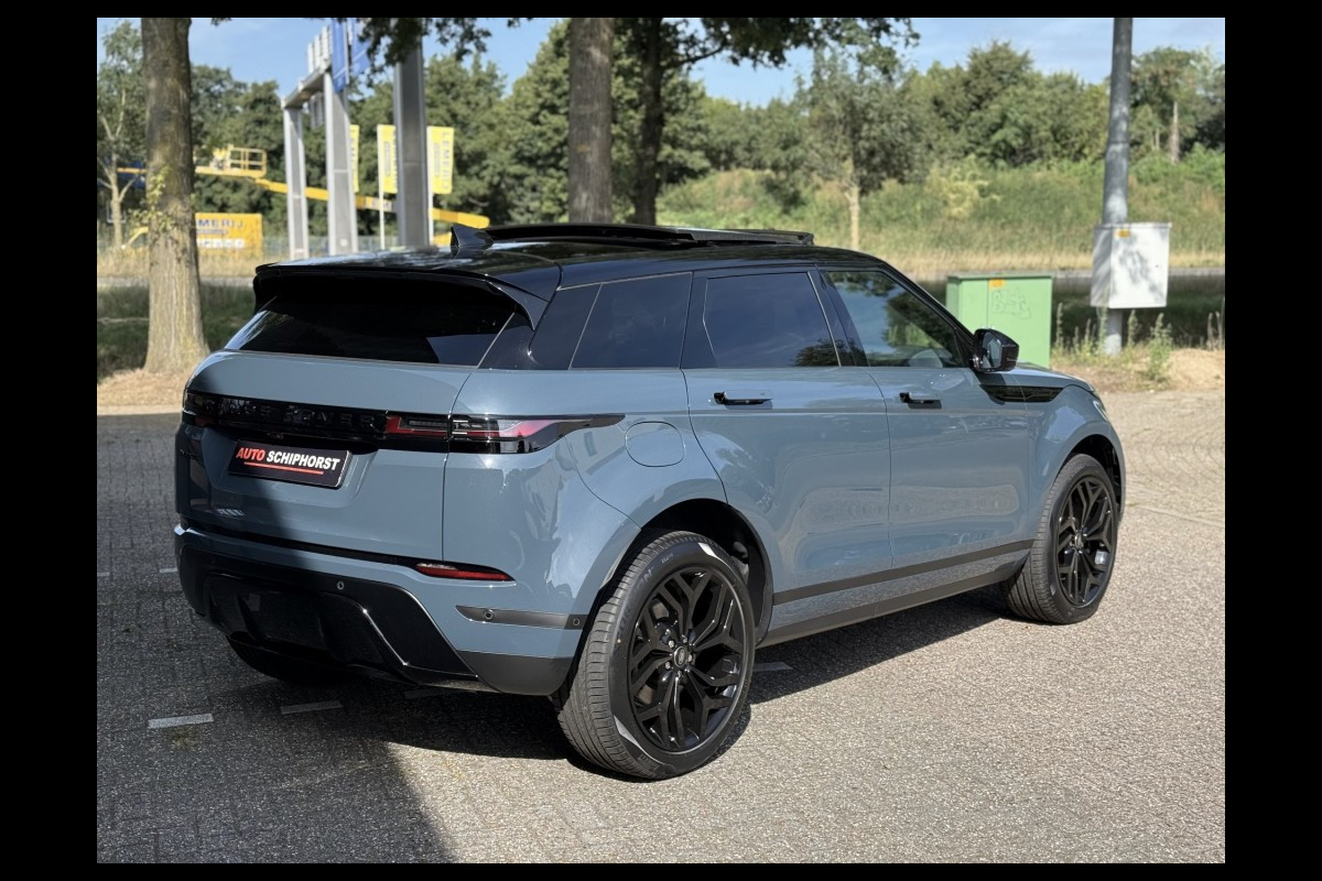 Land Rover Range Rover Evoque P270e S Black Pack Pan/schuifdak ACC stuur/stoel verw/360° camera 5 jaar garantie