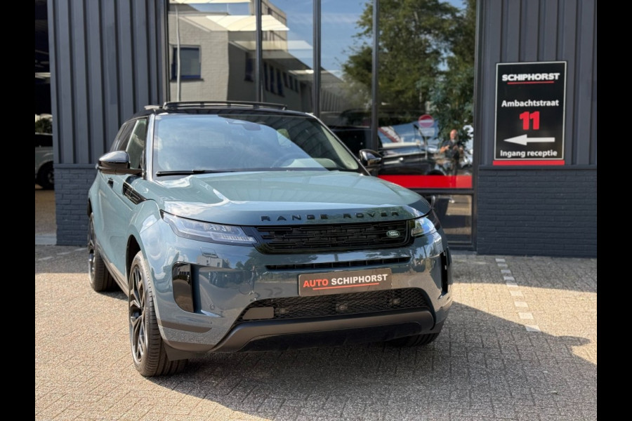Land Rover Range Rover Evoque P270e S Black Pack Pan/schuifdak ACC stuur/stoel verw/360° camera 5 jaar garantie