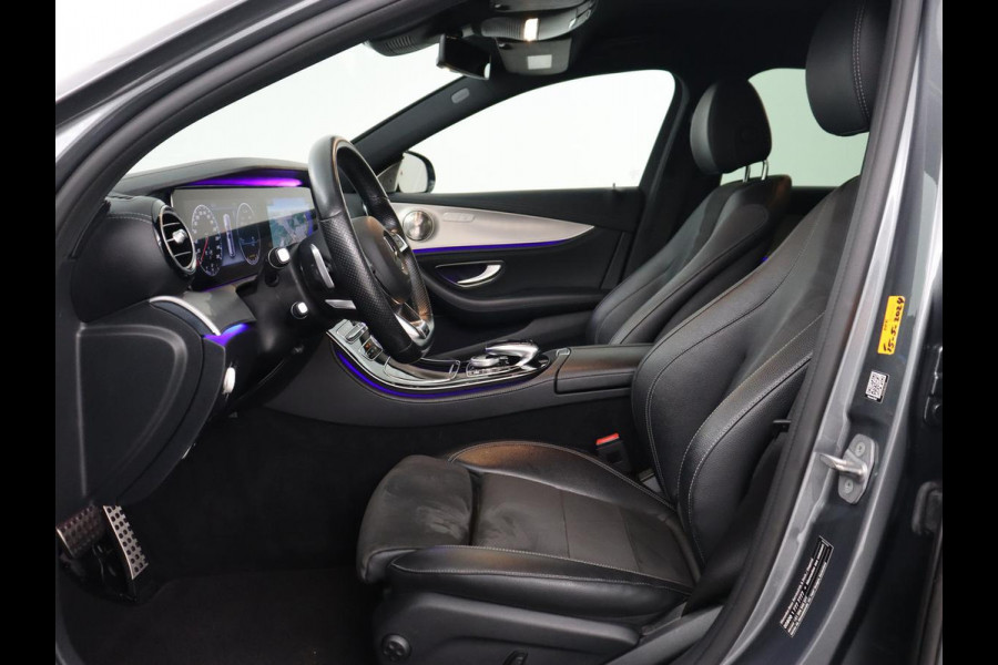 Mercedes-Benz E-Klasse 220d Business Solution AMG | Stoelverwarming | Trekhaak | Camera | Carplay | Widescreen | Half leder | Navigatie | Full LED
