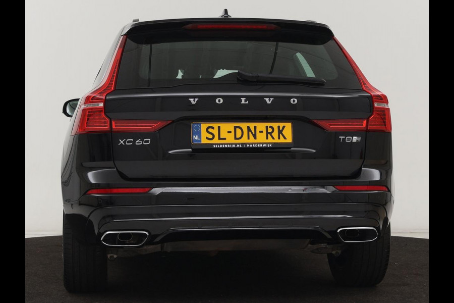 Volvo XC60 2.0 Recharge T8 AWD R Design | Panoramadak | Head-Up | 360 Camera | Stoel & stuurverwarming | Carplay | Keyless | Harman/Kardon | Navigatie | Half leder | Memory | PHEV | Plug In