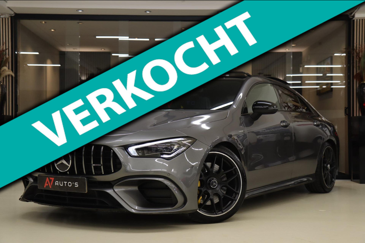 Mercedes-Benz CLA-Klasse AMG 45 / PANO/MEMORY/H&K/SFEER/CAM/LEER/BOMVOLL