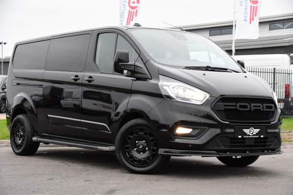 Ford Transit Custom 300 2.0 TDCI L2H1 Black Edition DC Limited Camera, Cruise, Carplay, Automaat, LED, Multimedia, Sensoren, 170PK, UNIEK!