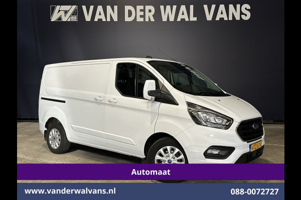Ford Transit Custom 2.0 TDCI 130pk Automaat L1H1 Euro6 ** Airco | Camera | Navigatie | LED Apple Carplay, Android Auto, LM Velgen, Cruisecontrol, Stoelverwarming, Verwarmde voorruit, Parkeersensoren, Bijrijdersbank