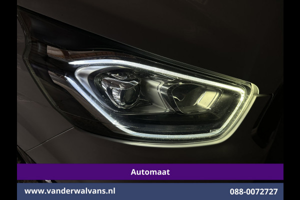 Ford Transit Custom 2.0 TDCI 130pk Automaat L1H1 Euro6 ** Airco | Camera | Navigatie | LED Apple Carplay, Android Auto, LM Velgen, Cruisecontrol, Stoelverwarming, Verwarmde voorruit, Parkeersensoren, Bijrijdersbank