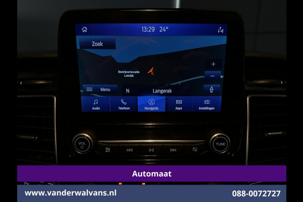 Ford Transit Custom 2.0 TDCI 130pk Automaat L1H1 Euro6 ** Airco | Camera | Navigatie | LED Apple Carplay, Android Auto, LM Velgen, Cruisecontrol, Stoelverwarming, Verwarmde voorruit, Parkeersensoren, Bijrijdersbank