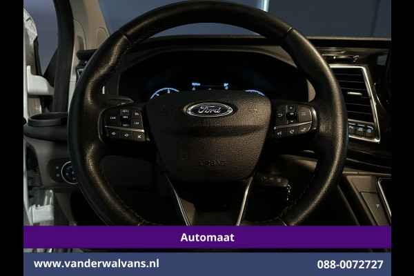 Ford Transit Custom 2.0 TDCI 130pk Automaat L1H1 Euro6 ** Airco | Camera | Navigatie | LED Apple Carplay, Android Auto, LM Velgen, Cruisecontrol, Stoelverwarming, Verwarmde voorruit, Parkeersensoren, Bijrijdersbank
