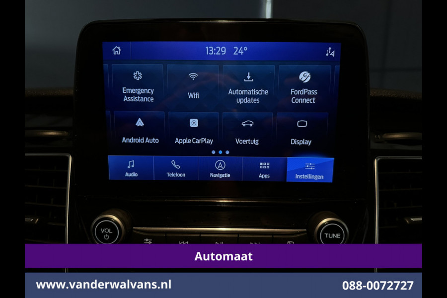 Ford Transit Custom 2.0 TDCI 130pk Automaat L1H1 Euro6 ** Airco | Camera | Navigatie | LED Apple Carplay, Android Auto, LM Velgen, Cruisecontrol, Stoelverwarming, Verwarmde voorruit, Parkeersensoren, Bijrijdersbank