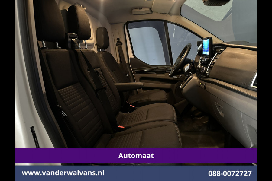 Ford Transit Custom 2.0 TDCI 130pk Automaat L1H1 Euro6 ** Airco | Camera | Navigatie | LED Apple Carplay, Android Auto, LM Velgen, Cruisecontrol, Stoelverwarming, Verwarmde voorruit, Parkeersensoren, Bijrijdersbank