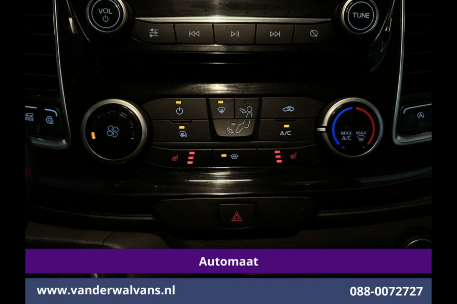Ford Transit Custom 2.0 TDCI 130pk Automaat L1H1 Euro6 ** Airco | Camera | Navigatie | LED Apple Carplay, Android Auto, LM Velgen, Cruisecontrol, Stoelverwarming, Verwarmde voorruit, Parkeersensoren, Bijrijdersbank