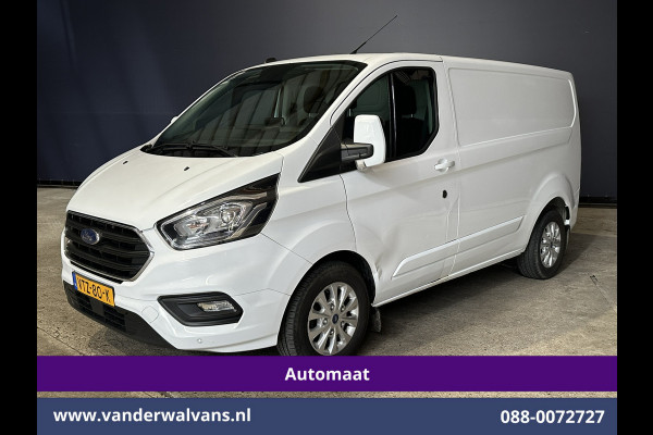 Ford Transit Custom 2.0 TDCI 130pk Automaat L1H1 Euro6 ** Airco | Camera | Navigatie | LED Apple Carplay, Android Auto, LM Velgen, Cruisecontrol, Stoelverwarming, Verwarmde voorruit, Parkeersensoren, Bijrijdersbank