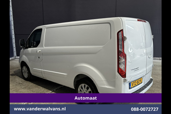 Ford Transit Custom 2.0 TDCI 130pk Automaat L1H1 Euro6 ** Airco | Camera | Navigatie | LED Apple Carplay, Android Auto, LM Velgen, Cruisecontrol, Stoelverwarming, Verwarmde voorruit, Parkeersensoren, Bijrijdersbank