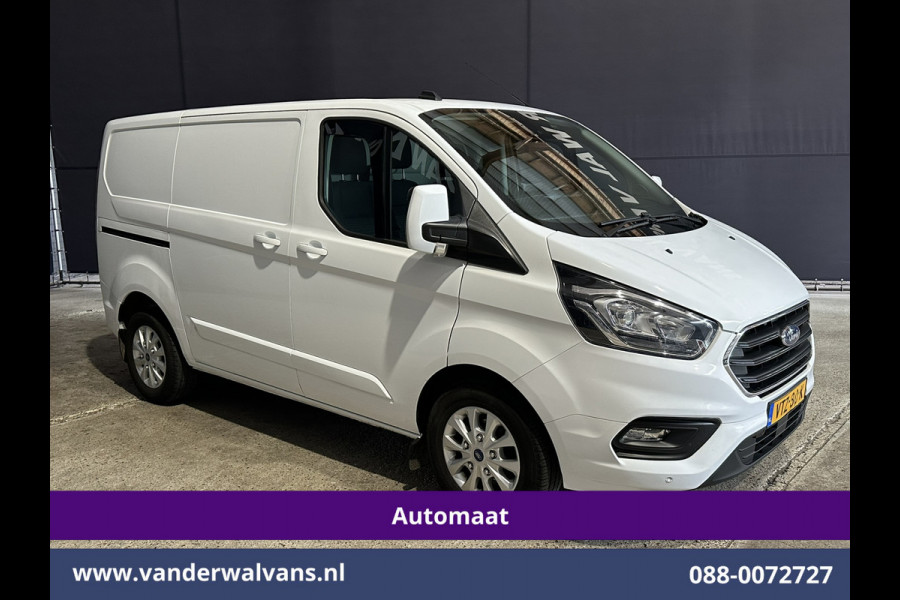 Ford Transit Custom 2.0 TDCI 130pk Automaat L1H1 Euro6 ** Airco | Camera | Navigatie | LED Apple Carplay, Android Auto, LM Velgen, Cruisecontrol, Stoelverwarming, Verwarmde voorruit, Parkeersensoren, Bijrijdersbank