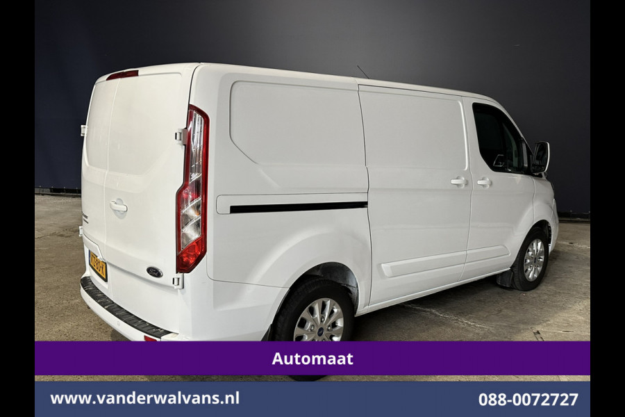 Ford Transit Custom 2.0 TDCI 130pk Automaat L1H1 Euro6 ** Airco | Camera | Navigatie | LED Apple Carplay, Android Auto, LM Velgen, Cruisecontrol, Stoelverwarming, Verwarmde voorruit, Parkeersensoren, Bijrijdersbank
