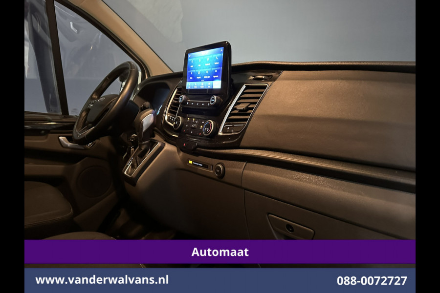 Ford Transit Custom 2.0 TDCI 130pk Automaat L1H1 Euro6 ** Airco | Camera | Navigatie | LED Apple Carplay, Android Auto, LM Velgen, Cruisecontrol, Stoelverwarming, Verwarmde voorruit, Parkeersensoren, Bijrijdersbank