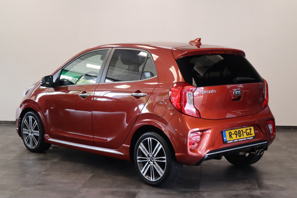 Kia Picanto 1.2 CVVT GT-line 5-Drs. Automaat Navigatie Leder 16'lmv