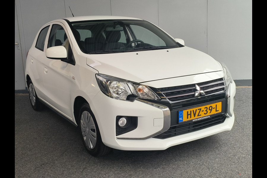 Mitsubishi Space Star 1.2 Connect+ uit 2022 Rijklaar + 12 maanden Bovag-garantie Henk Jongen Auto's in Helmond,  al 50 jaar service zoals 't hoort!
