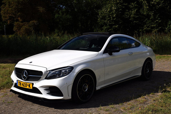 Mercedes-Benz C-Klasse Coupé 200 /// AMG Pakket | Pano | 360 | Burmester | Multibeam | Org NL |