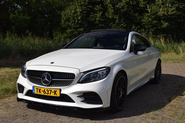 Mercedes-Benz C-Klasse Coupé 200 /// AMG Pakket | Pano | 360 | Burmester | Multibeam | Org NL |