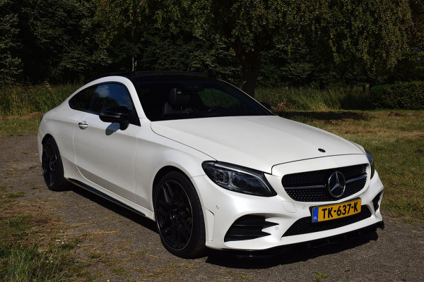 Mercedes-Benz C-Klasse Coupé 200 /// AMG Pakket | Pano | 360 | Burmester | Multibeam | Org NL |