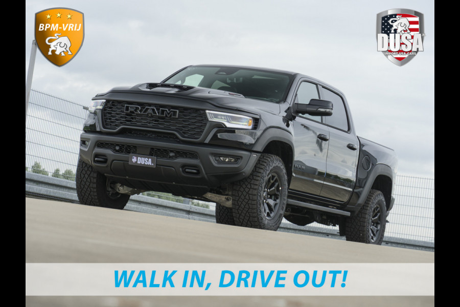 Dodge Ram | RHO | 3.0L Twin-Turbo I6 | 4x4 | Crew Cab TWIN-TURBO HIGH OUTPUT | Panoramadak | 14,4-inch Touchscreen | Passenger Display | Getoonde accessoires zijn verkrijgbaar tegen meerprijs