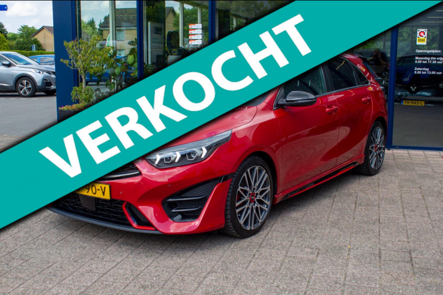 Kia Ceed 1.6 T-GDi GT|Prijs rijklaar incl. 12 mnd garantie|LMV DAB PDC Carplay NAV Stoelverwarming Bluetooth