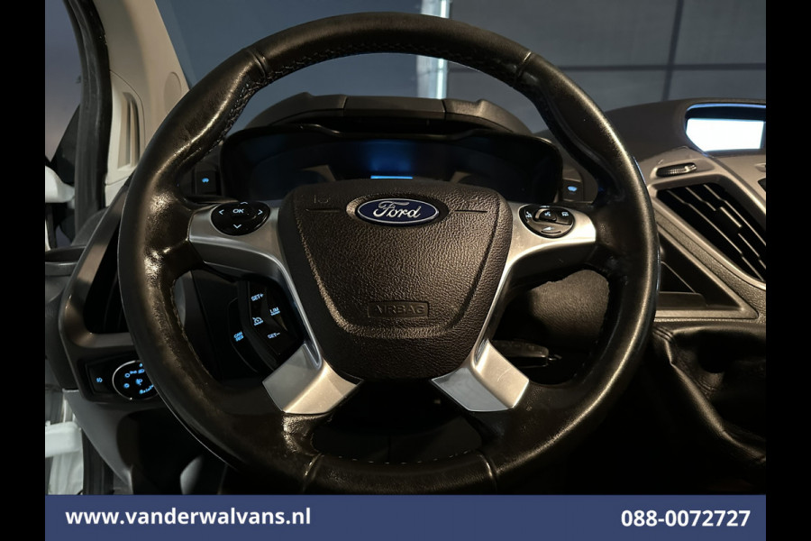 Ford Transit Custom 2.0 TDCI L1H1 Euro6 Airco | Navigatie | Camera | Cruisecontrol | 2350kg Trekhaak bijrijdersbank, parkeersensoren