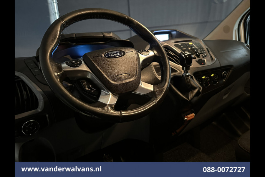 Ford Transit Custom 2.0 TDCI L1H1 Euro6 Airco | Navigatie | Camera | Cruisecontrol | 2350kg Trekhaak bijrijdersbank, parkeersensoren