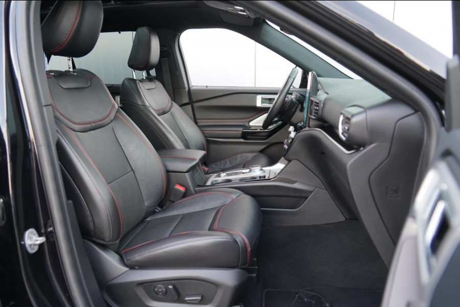 Ford Explorer 3.0 V6 EcoBoost PHEV ST-Line 7p. / Pano / 360 Camera / Trekhaak / Leder / BTW / 1e Eigenaar!