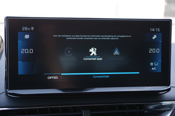 Peugeot 3008 1.2 PureTech 130 PK Automaat Allure, Stoelverwarming, Carplay, Keyless, LED